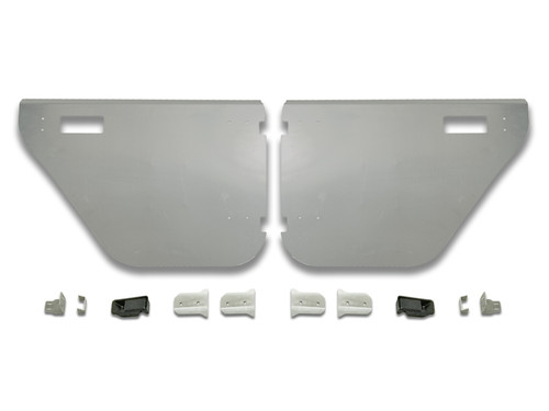 Jeep JK Front Half Doors | Aluminum Half Doors | GenRight Off Road