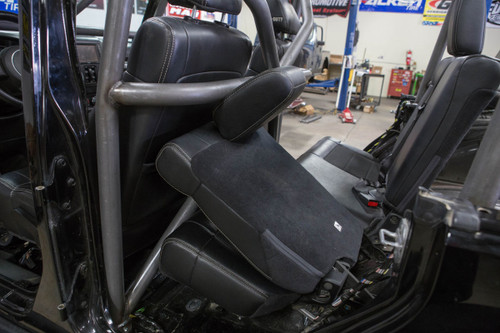 Rear seats still fold down Rear seats still fold down