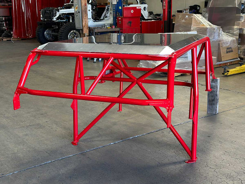 Aluminum Roof shown here on V2 JKU Roll Cage Aluminum Roof shown here on V2 JKU Roll Cage
