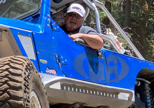 Perfect for leaning out to see where the tire is!