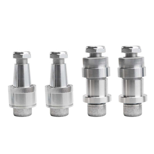 American Iron Weld-In Ball Joint Deletes for the '99-'05 Ford Knuckles.