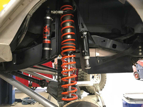 FOX 2.0" bump stop on the rear of the GenRight Terremoto JK
