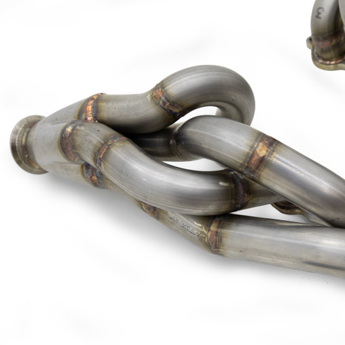 Closeup of Header on GenRight's Tracer Exhaust Kit