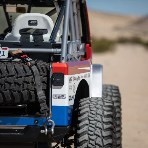 JK Dovetail Corner Guard set for 4 Door JK, V1 Cage