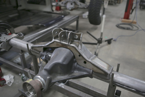 Front View of GenRight's Rear Axle Bridge for the Dana 44 Axle Housing Front View of GenRight's Rear Axle Bridge for the Dana 44 Axle Housing