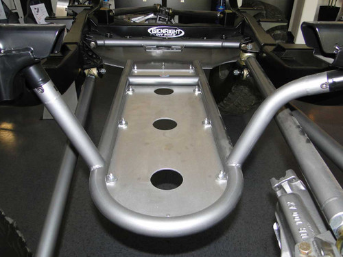 GenRight's Engine Skid kit installed on a Jeep GenRight's Engine Skid kit installed on a Jeep