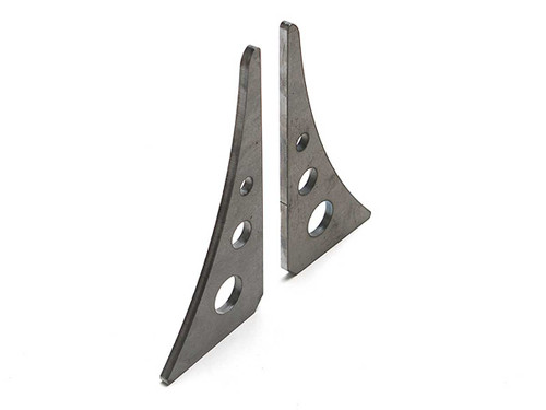 RMS-5513-P Extra Long Gussets (Pair) are 1/4" thick RMS-5513-P Extra Long Gussets (Pair) are 1/4" thick