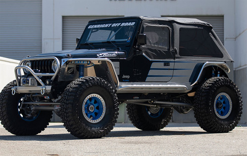Hi Fenders and Hi Inner fenders, shown here on the GenRight Tuxedo LJ Hi Fenders and Hi Inner fenders, shown here on the GenRight Tuxedo LJ