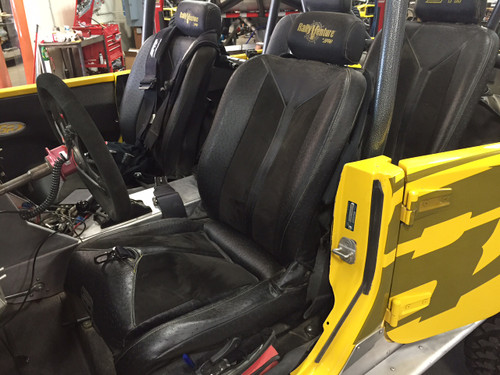 GenRight's front seat mounts for the Jeep JK with PRP seats