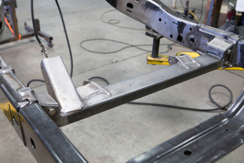Here you can see how it welds into the JK frame. Here you can see how it welds into the JK frame.