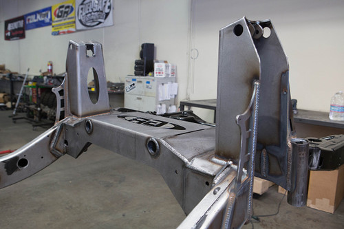 Assembly welded into place on the frame (Bump cans sold separately) Assembly welded into place on the frame (Bump cans sold separately)