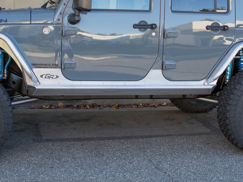 Complete side protection for the 4 Door Jeep JK Complete side protection for the 4 Door Jeep JK
