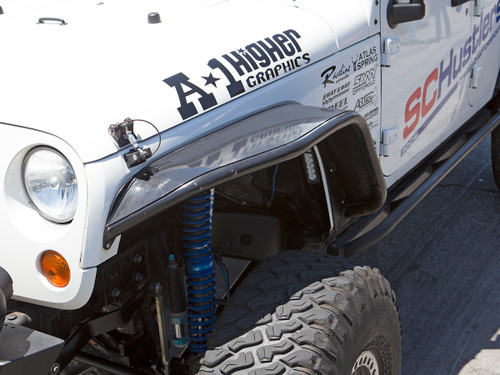 GenRight front fender that has been Powder Coated Black GenRight front fender that has been Powder Coated Black