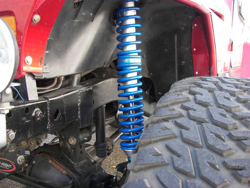 Shown here on the front of a Jeep Wrangler. Shown here on the front of a Jeep Wrangler.