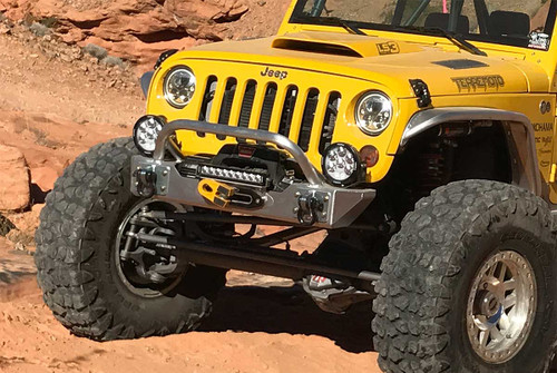 Shown here on the front of the GenRight Terremoto JK w/a VisionX 13" light bar Shown here on the front of the GenRight Terremoto JK w/a VisionX 13" light bar