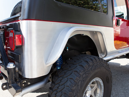 Aluminum Rocker Corners for the Jeep LJ Aluminum Rocker Corners for the Jeep LJ