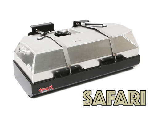 GenRight Safari Extended Range 32 gallon gas tank and skid plate for the Jeep Unlimited GenRight Safari Extended Range 32 gallon gas tank and skid plate for the Jeep Unlimited