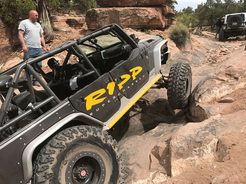 The Rash Guards can be painted to add accent color to your Jeep build The Rash Guards can be painted to add accent color to your Jeep build