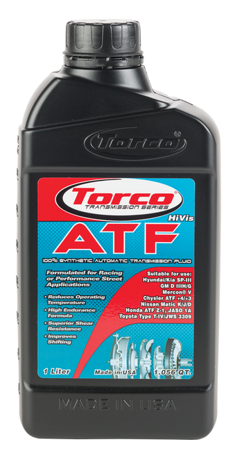 Torco ATF fluid, full synthetic, Hi Vis