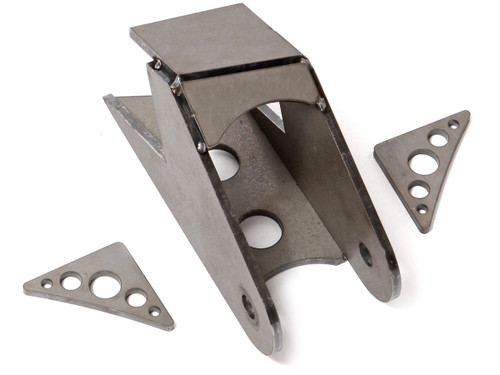 Inside of GenRight's Jeep TJ Frame Side Trac bar mount pieces assembled for picture. Inside of GenRight's Jeep TJ Frame Side Trac bar mount pieces assembled for picture.