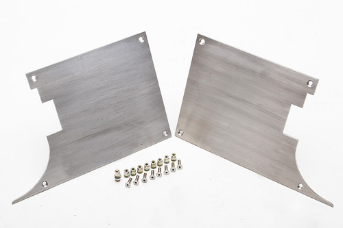 TJ/LJ Tall Tub Panel Guards - Aluminum | GenRight Jeep Parts