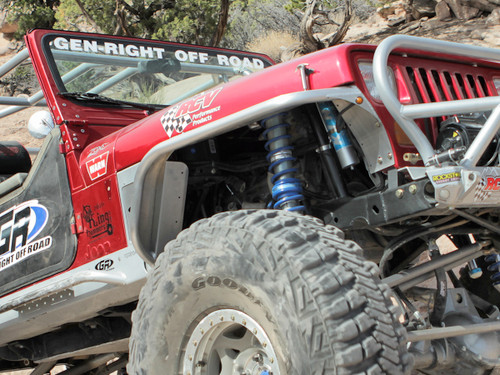 YJ 4" Flare Front+Rear Fender Package - Aluminum YJ 4" Flare Front+Rear Fender Package - Aluminum