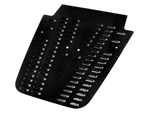 YJ Whole Hood Louver - Black | GenRight Jeep Parts