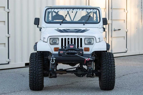 YJ Hood Louver in Black