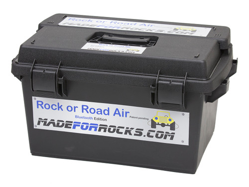 "Ammo Air" Bluetooth Portable Tire Inflation/Deflation System "Ammo Air" Bluetooth Portable Tire Inflation/Deflation System