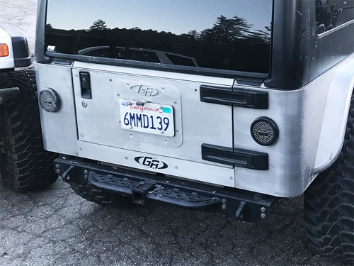 Jeep Universal Front License Plate Mount | GenRight Off Road