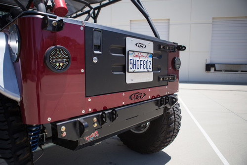 Jeep Universal Front License Plate Mount | GenRight Off Road