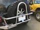 This is how it installs on the GenRight rear tire carrier