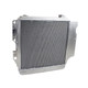 Front view of the Griffin Heavy Duty Jeep Radiator 1987 - 2006