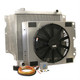 Griffin Heavy Duty Jeep Radiator with fan, shroud and accessories, 1987 - 2006
