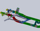 Here is how is mounts to the inside of the frame.