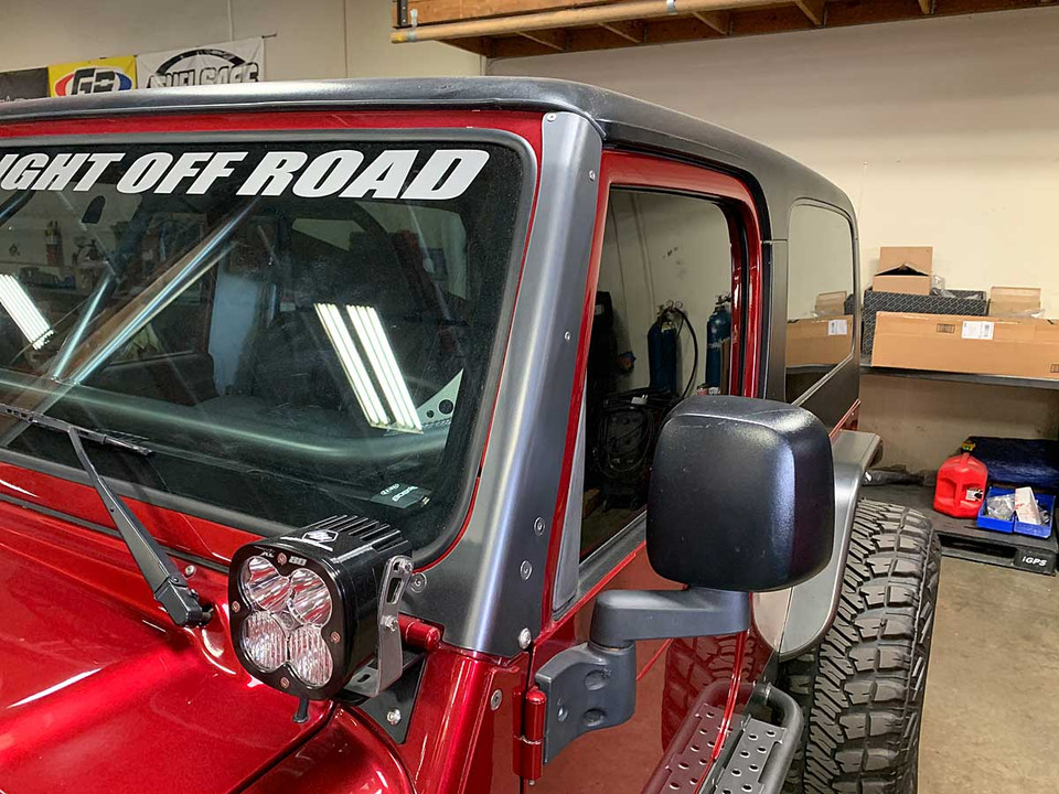 Jeep Wrangler TJ/LJ Windshield Guards GenRight Off Road