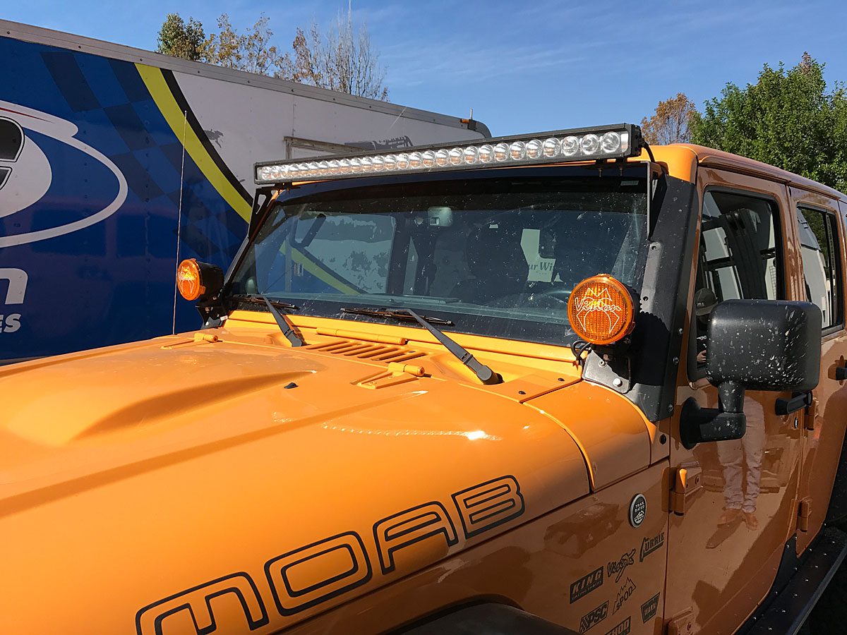 A-pillar Light Mounts for the Jeep JK