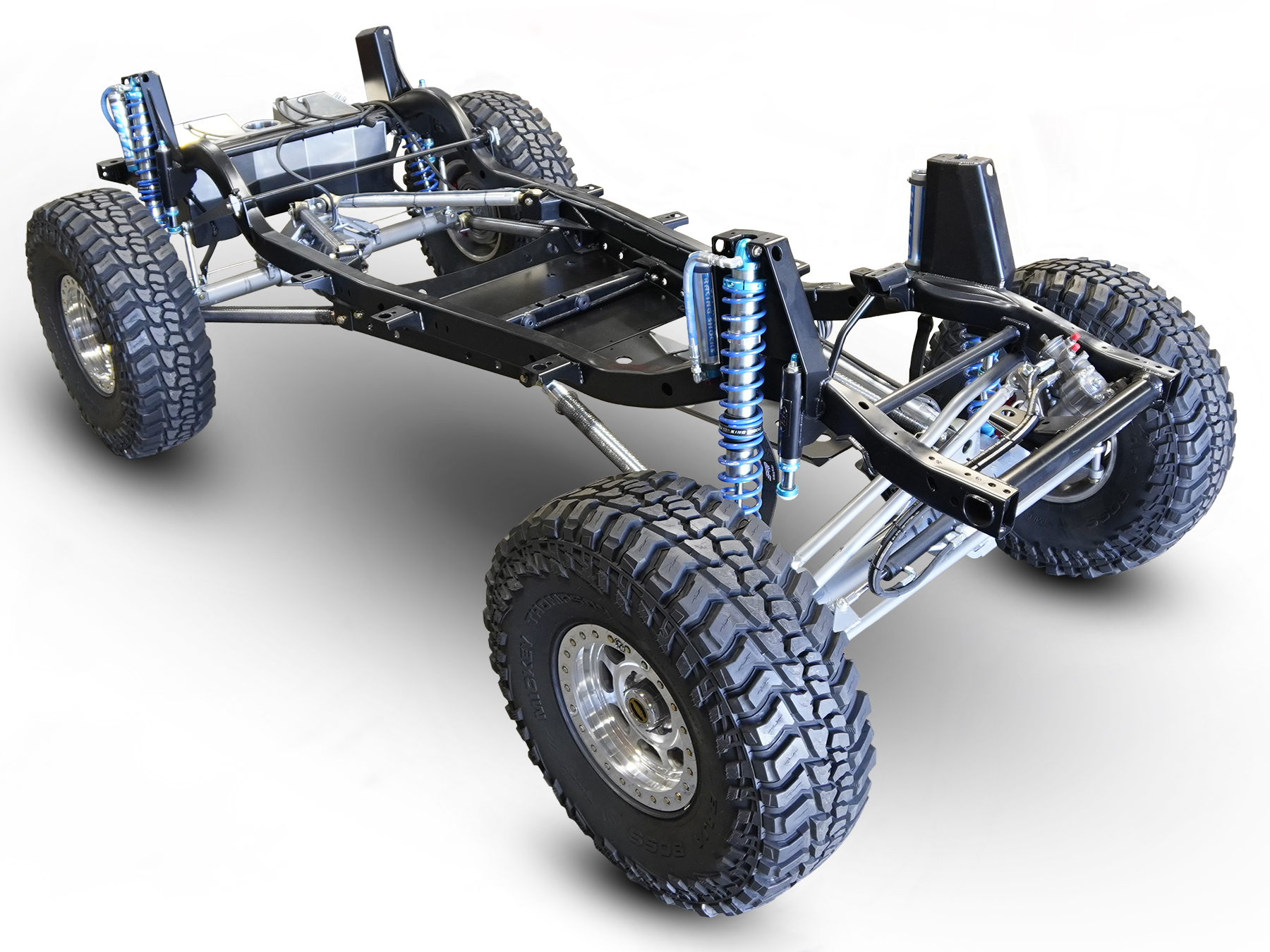 Jeep Wrangler LJ Chassis | Jeep Tracer Complete Rolling Chassis | GenRight  Off Road