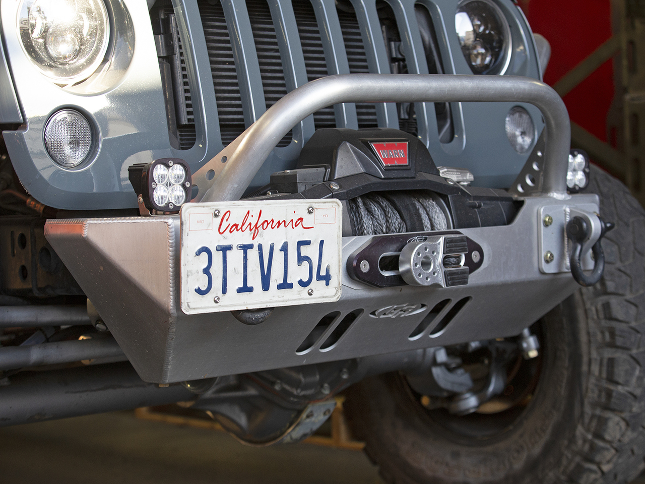 Universal Front License Plate Mount | Jeep License Plate Mount | GenRight  Off Road