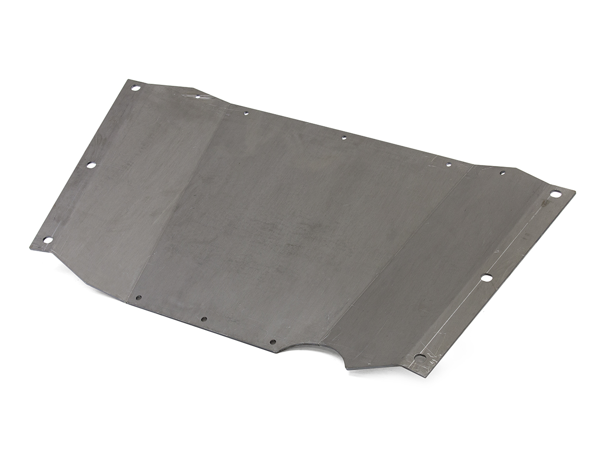 YJ Belly Up Skid Plate - Steel | GenRight Jeep Parts