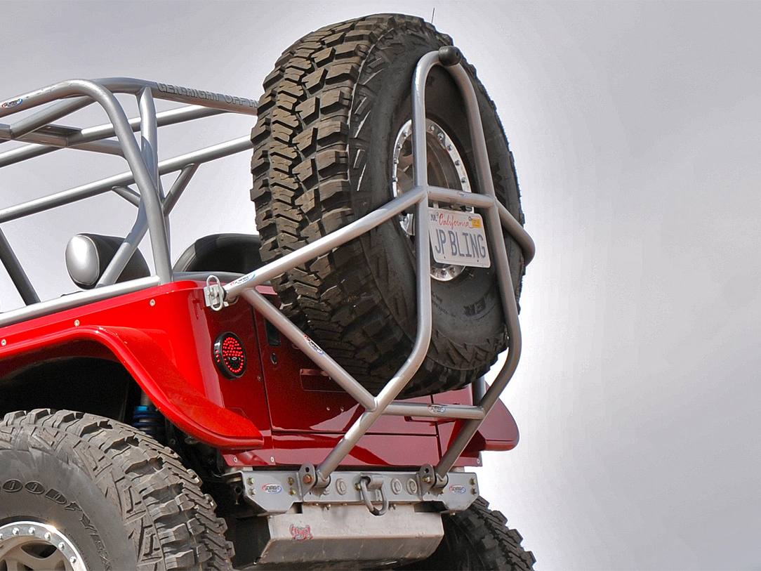 Jeep CJ7 Tire Carrier Jeep Wrangler Rear Tire Carrier Boulder