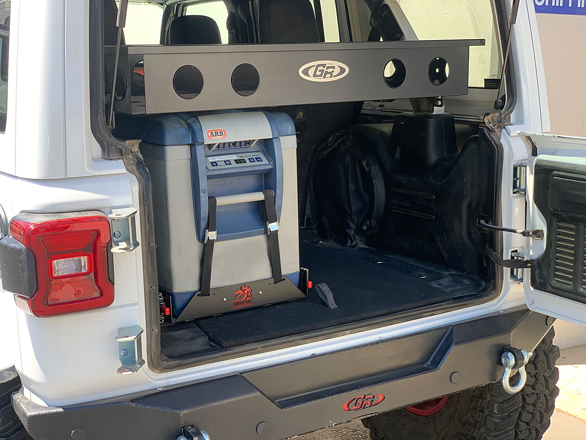 Jeep Refrigerators, Drago Fridge Slide for Jeep Wrangler