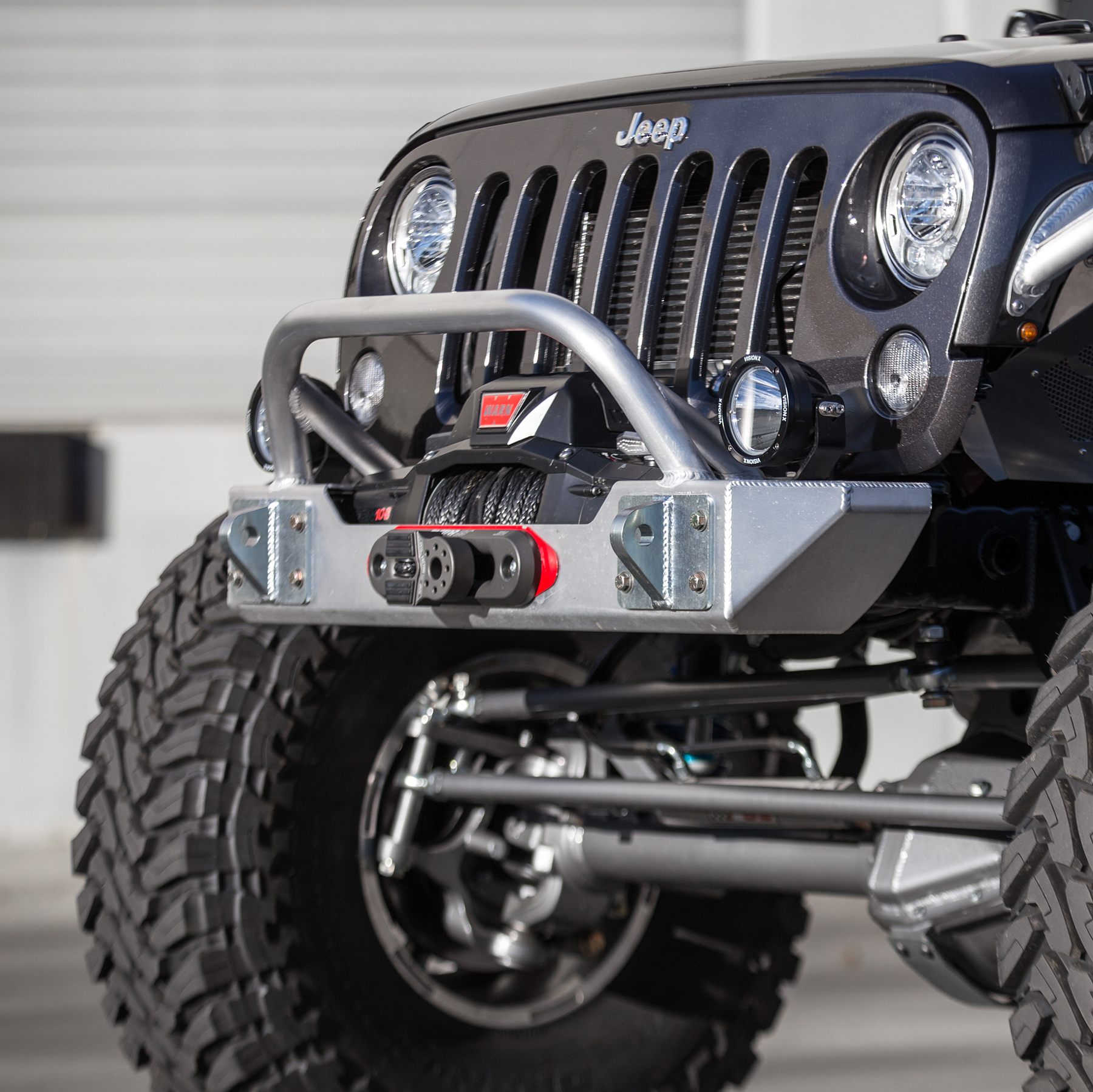 Jeep JK Ultra Clearance Bumpers | Aluminum Front & Rear Kit