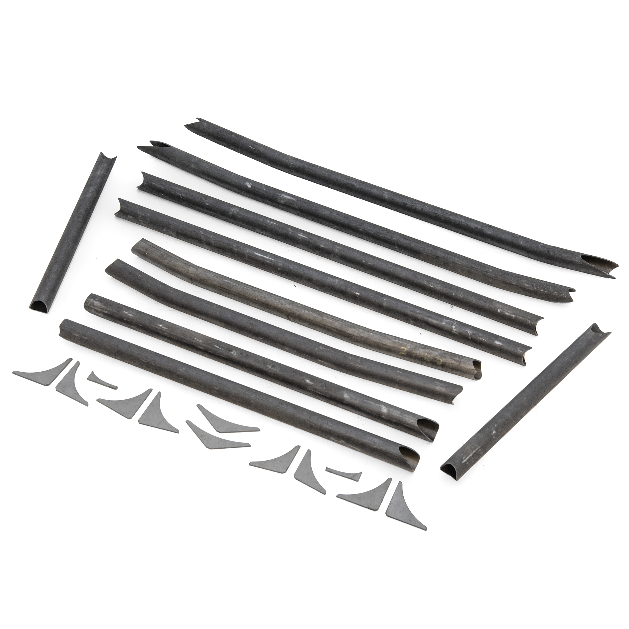 Genright Vector JK Door Bar Tube Set for V2 | Weld‑In Cage Door Bars | GenRight Off Road