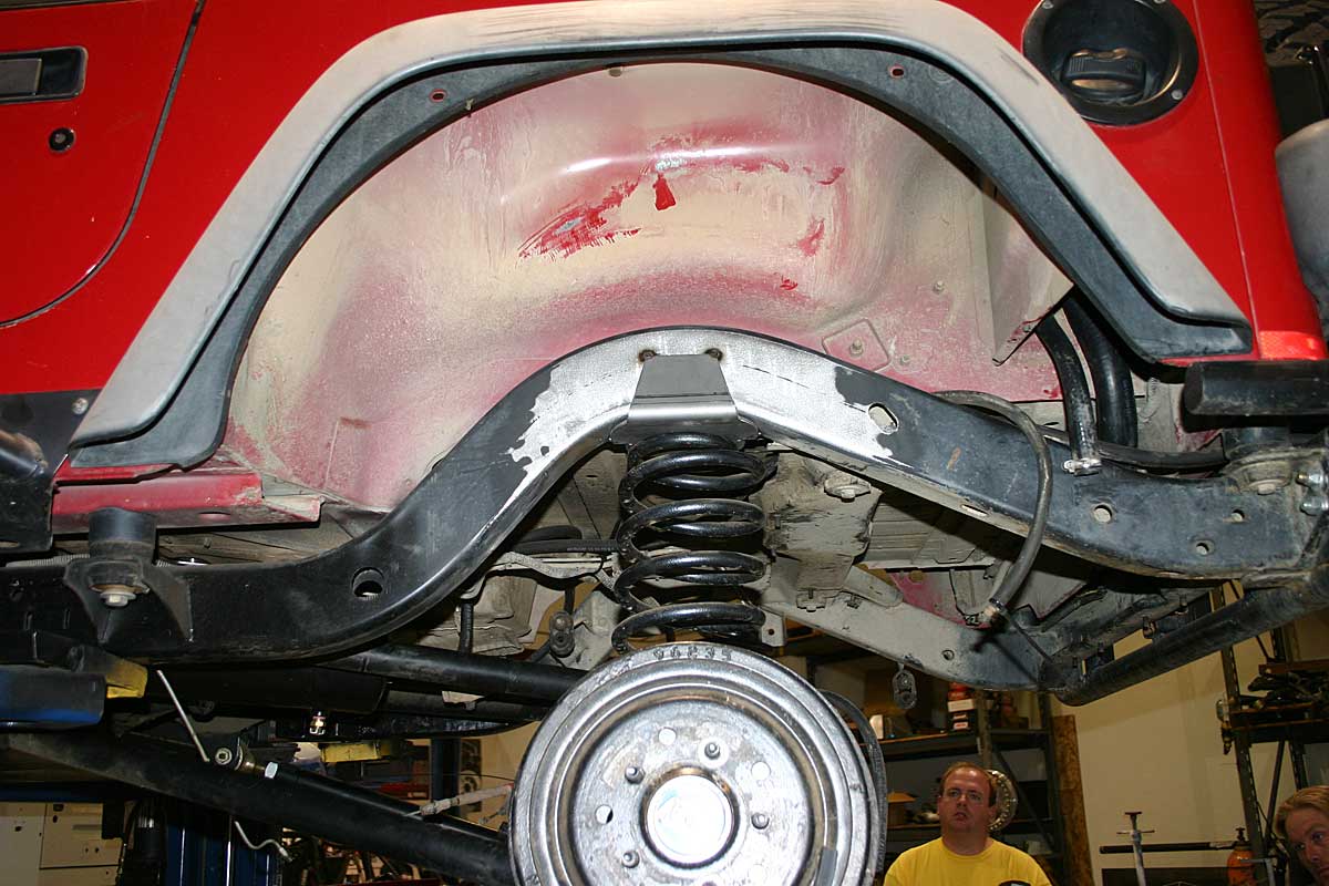 Automotive Jeep TJ and LJ Rear Coil Spring Relocation Kit Car & Truck Parts