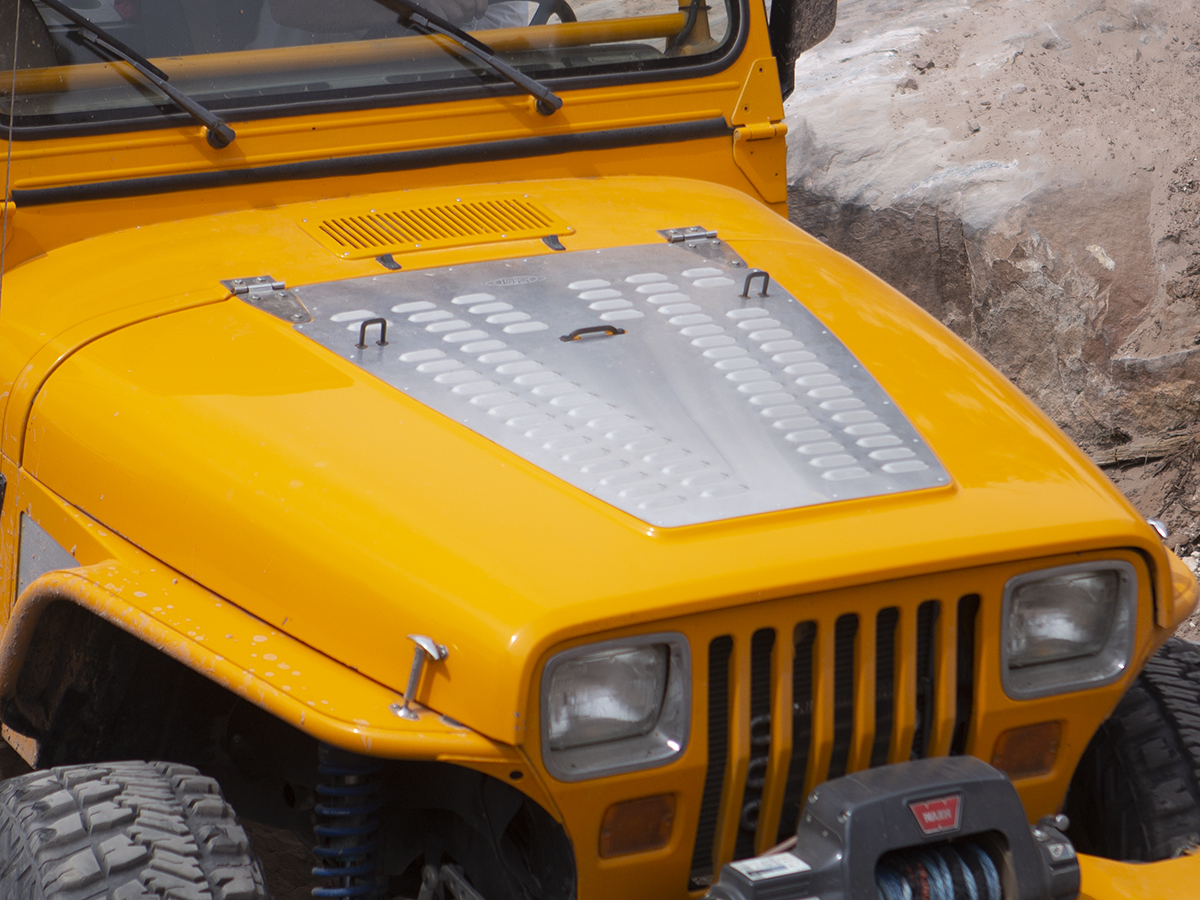 YJ Whole Hood Louver | GenRight Jeep Parts