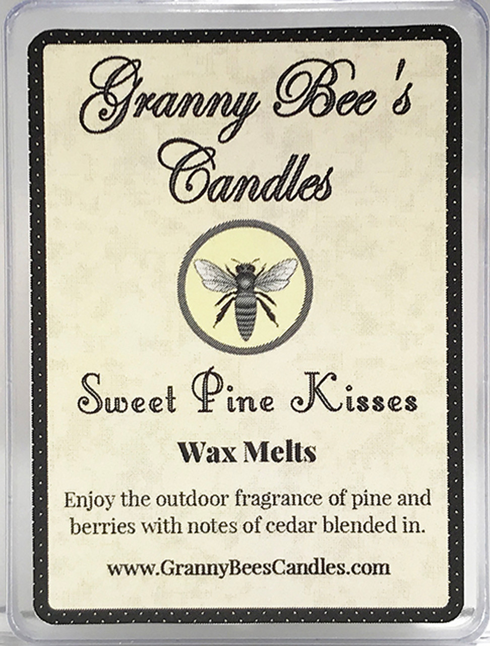 Sweet Pine Kisses - Granny Bee's Candles