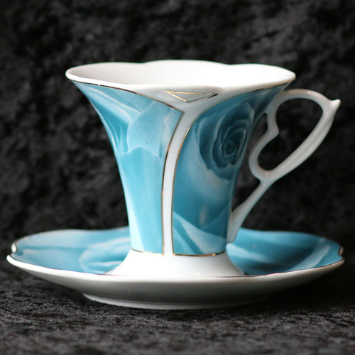 Blue Teacup 5 oz.