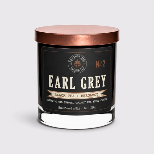 No. 2 - EARL GREY     Black Tea + Bergamot Soy Candle       