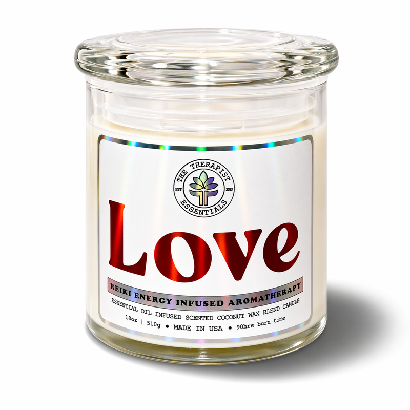LOVE - REIKI ENERGY INFUSED Intention Candle 